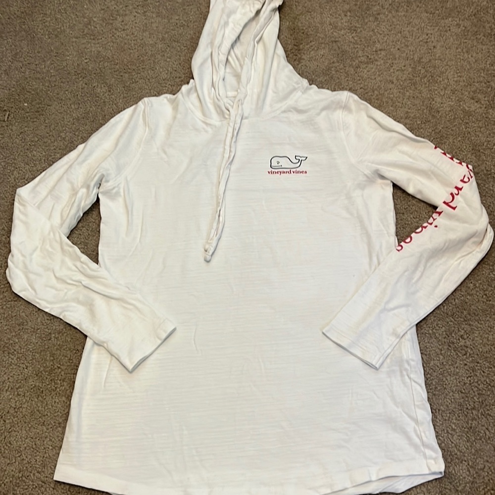 Vineyard Vines Long Sleeve T-Shirt with Hoodie